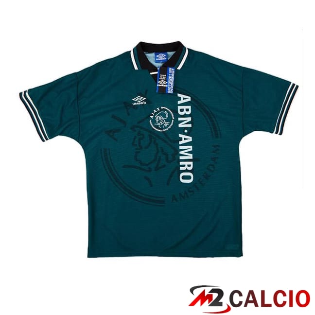 Maglie Calcio AFC Ajax Retro Seconda Verde 1995-1996