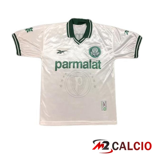 Maglie Calcio Palmeiras Retro Seconda Bianco 1997