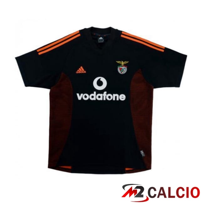 Maglie Calcio S.L Benfica Retro Seconda Nero 2002-2003