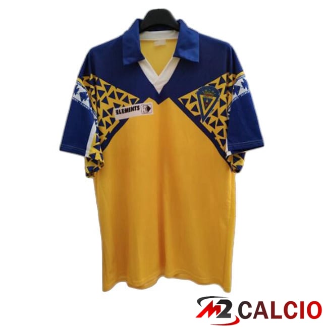 Maglie Calcio Cadiz CF Retro Seconda Giallo 1991-1992