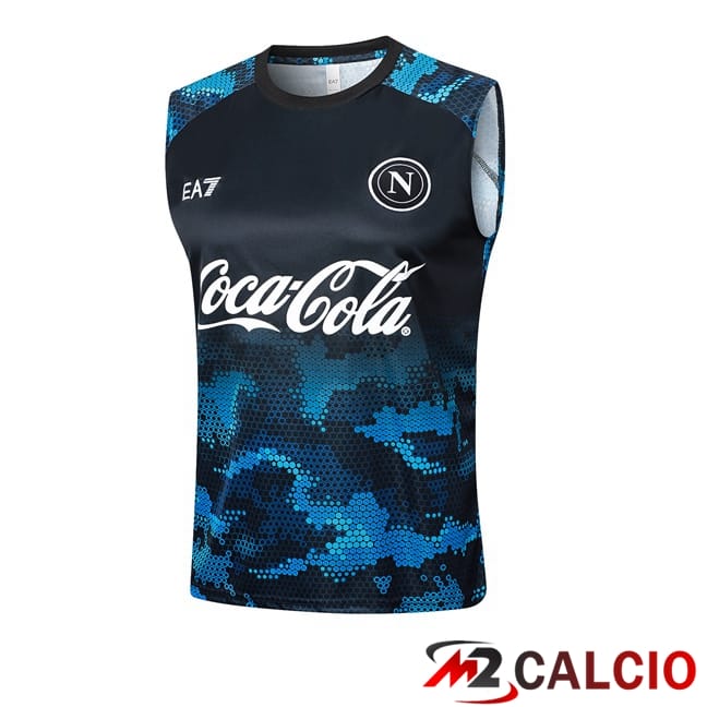 Canotta Allenamento SSC Napoli Blu Nero 2024/2025