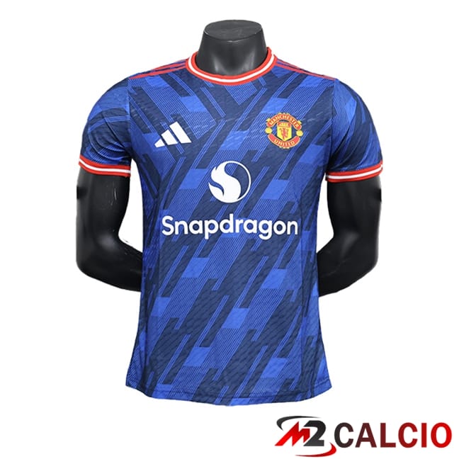 Maglie Calcio Manchester United Special Edition Blu 2024/2025