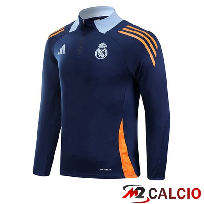 Felpa Allenamento Real Madrid Blu Reale 2025/2026