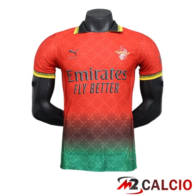 Maglie Calcio AC Milan Special Edition Rosso/Verde 2024/2025