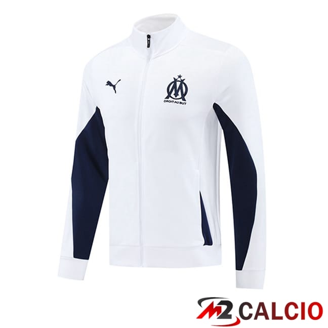 Giacca Calcio Marsiglia OM Bianco 2025/2026