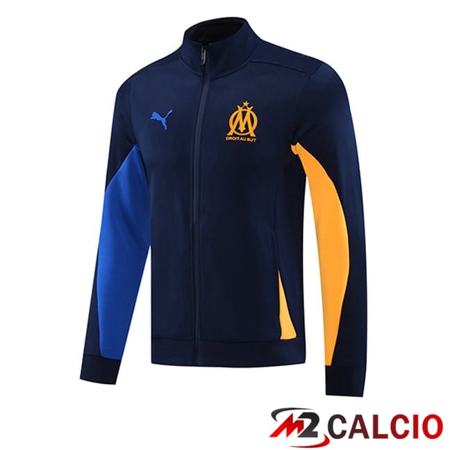 Giacca Calcio Marsiglia OM Blu Reale 2025/2026