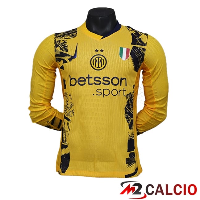 Maglie Calcio Inter Milan Manica Lunga Terza 2024/2025