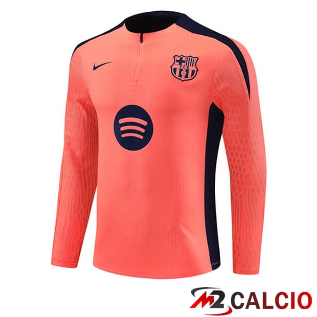 Felpa Allenamento FC Barcellona Arancia 2025/2026