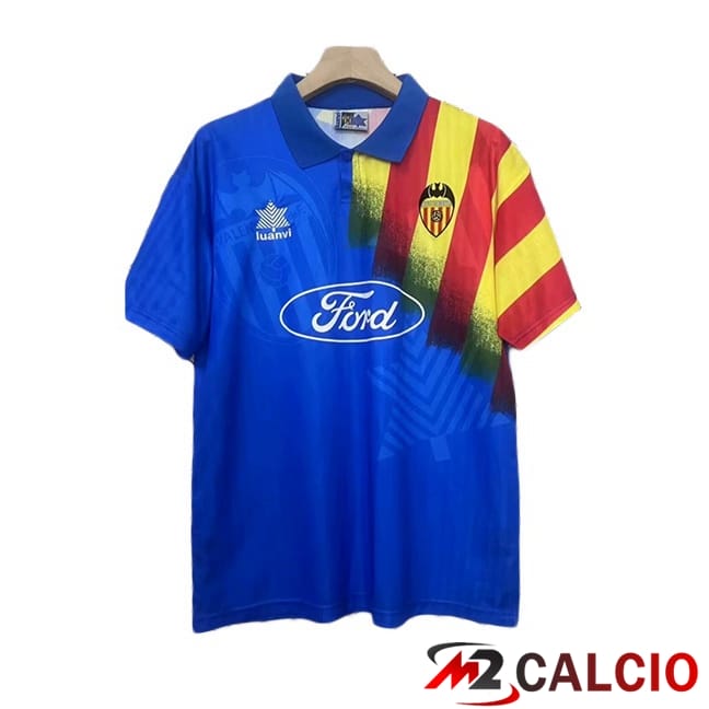 Maglie Calcio Valencia CF Retro Seconda Blu 1995-1996