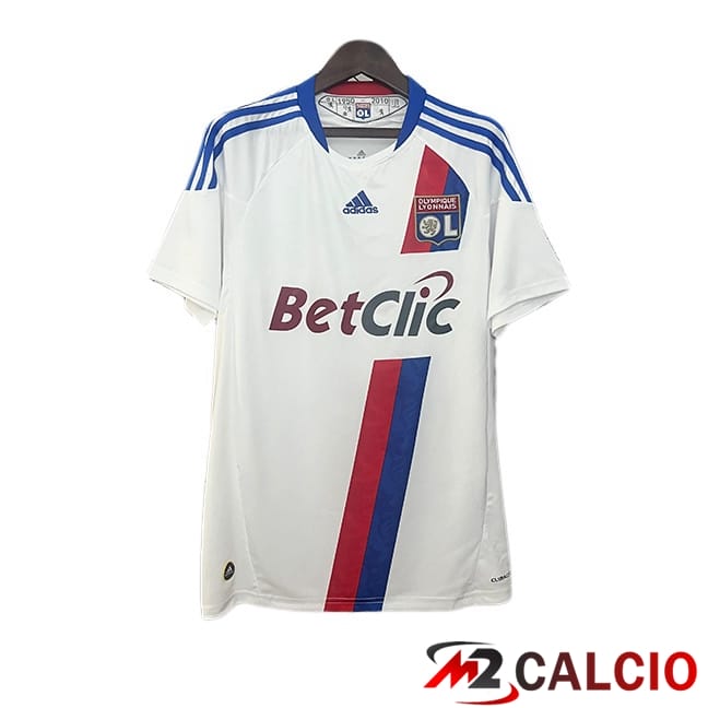 Maglie Calcio Lione OL Retro Prima Bianco 2010-2011