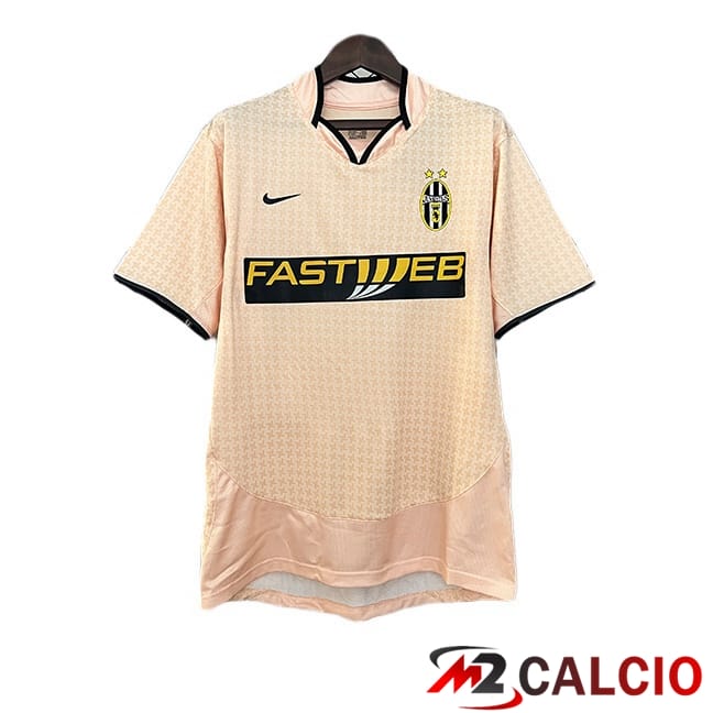 Maglie Calcio Juventus Retro Seconda Giallo 2003-2004
