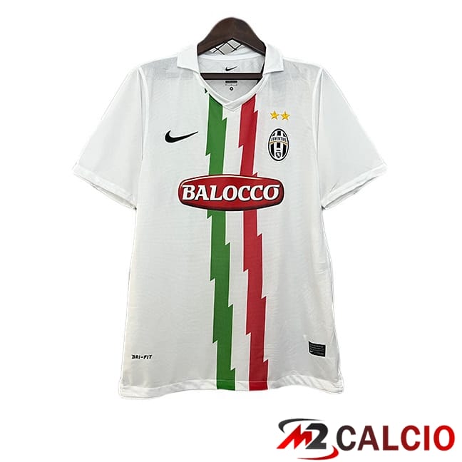 Maglie Calcio Juventus Retro Seconda Bianco 2010-2011