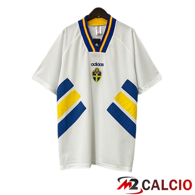 Maglie Calcio Svezia Retro Seconda Bianco 1994