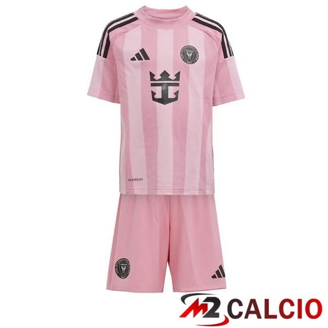 Maglie Calcio Inter Miami CF Bambino Prima Rosa 2025/2026