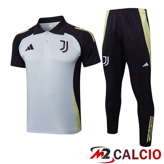 Insieme Polo Juventus + Pantaloni Grigio 2025/2026
