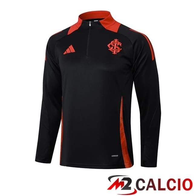 Felpa Allenamento SC Internacional Nero 2025/2026