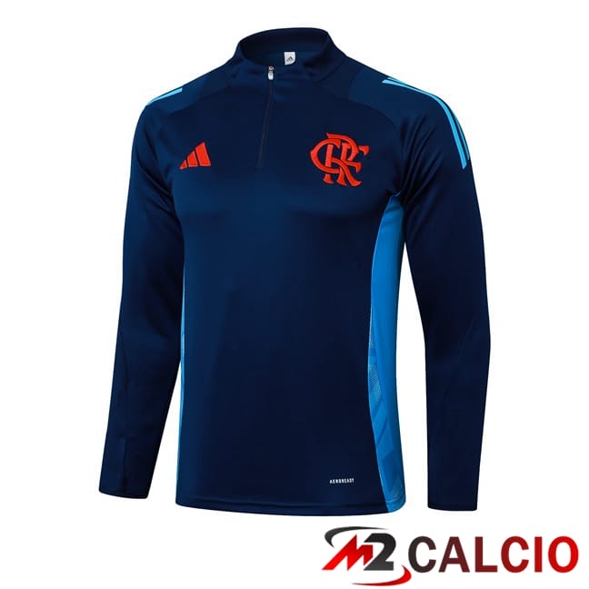Felpa Allenamento Flamengo Blu Reale 2025/2026