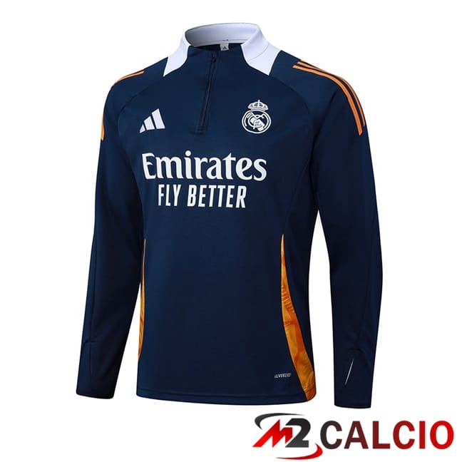 Felpa Allenamento Real Madrid Blu Reale 2025/2026