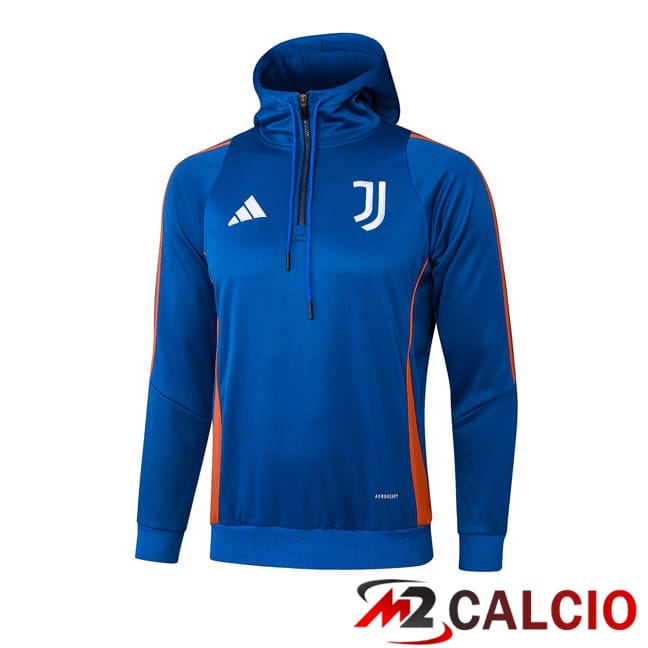 Felpa Con Cappuccio Juventus Blu 2025/2026