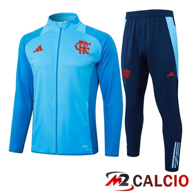 Insieme Tuta Calcio - Giacca Flamengo Blu 2025/2026