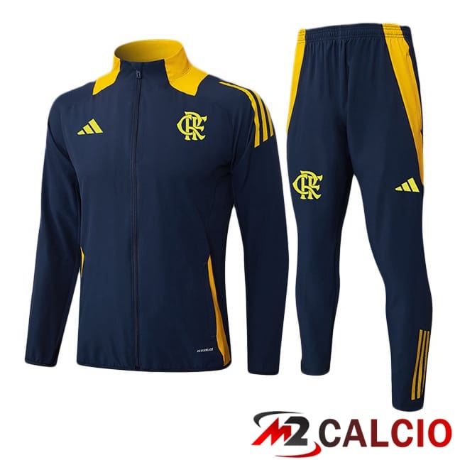 Insieme Tuta Calcio - Giacca Flamengo Blu Reale 2025/2026