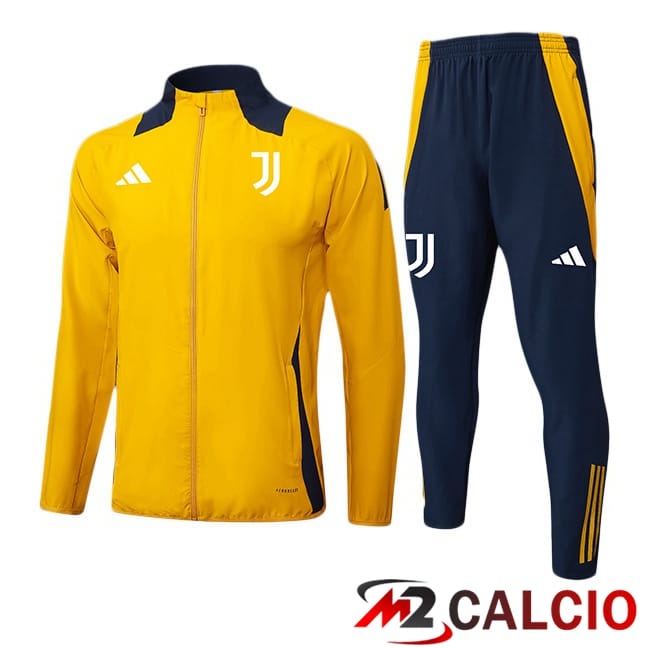 Insieme Tuta Calcio - Giacca Juventus Giallo 2025/2026