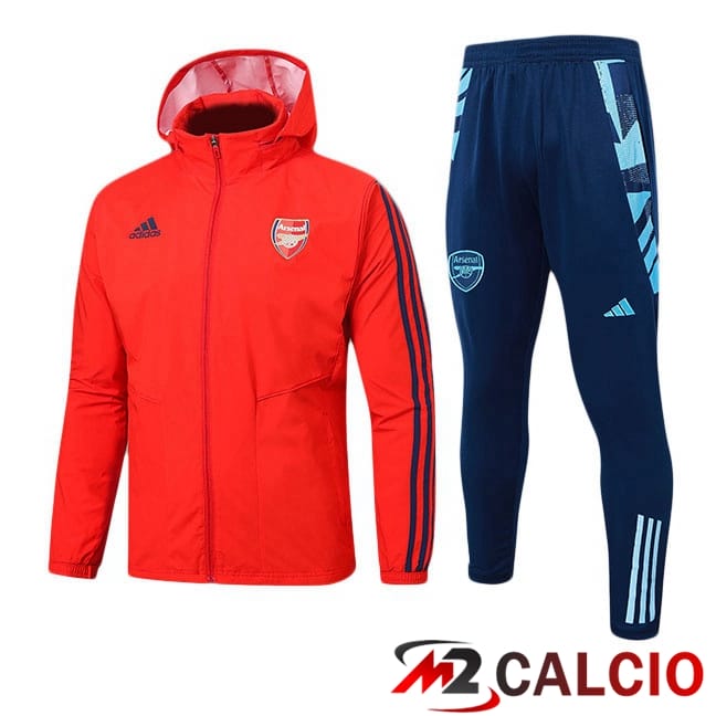 Tuta Calcio - Giacca A Vento Arsenal Rosso 2025/2026
