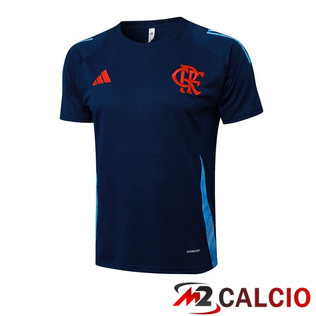 T Shirt Allenamento Flamengo Blu Reale 2025/2026