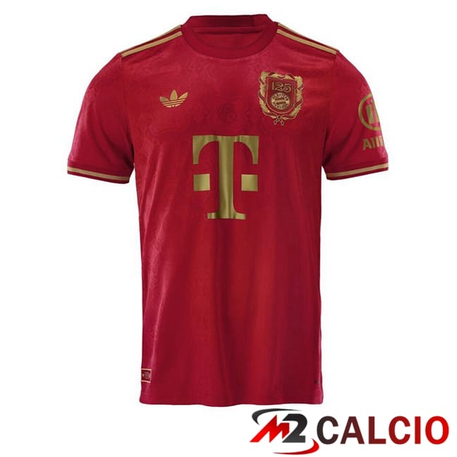 Maglie Calcio Bayern Monaco Edizione 125° anniversario Rosso 2025/2026