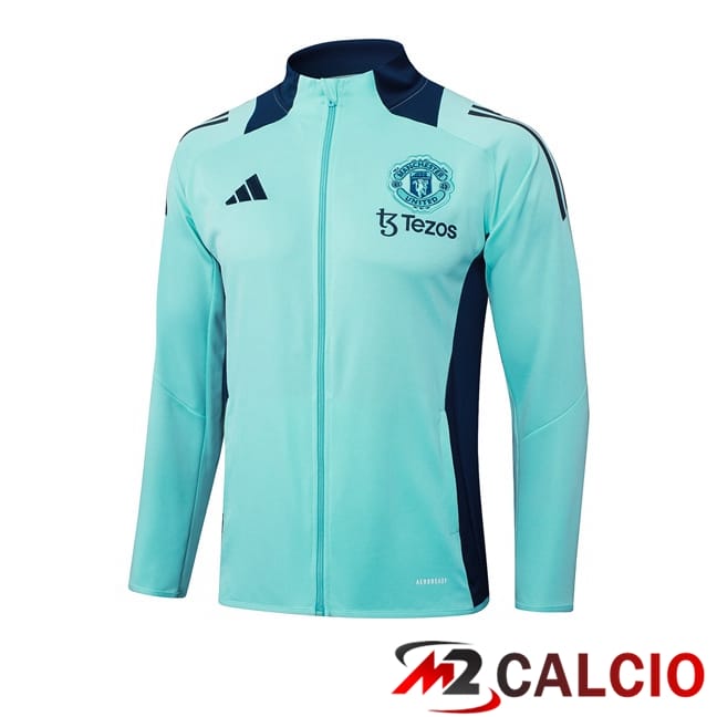 Giacca Calcio Manchester United Verde 2025/2026
