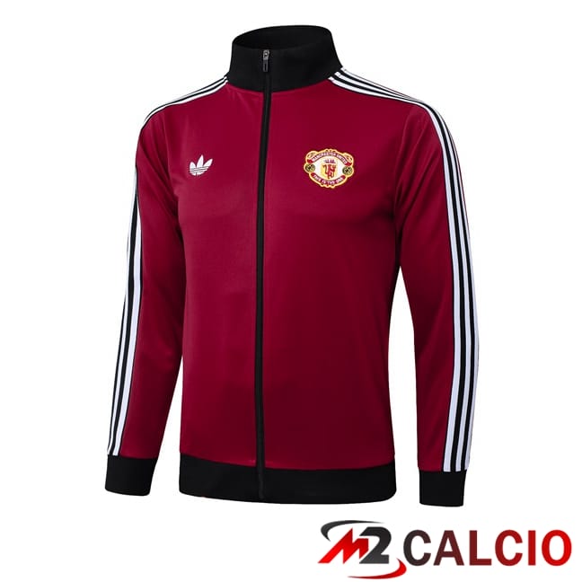 Giacca Calcio Manchester United Rosso 2025/2026