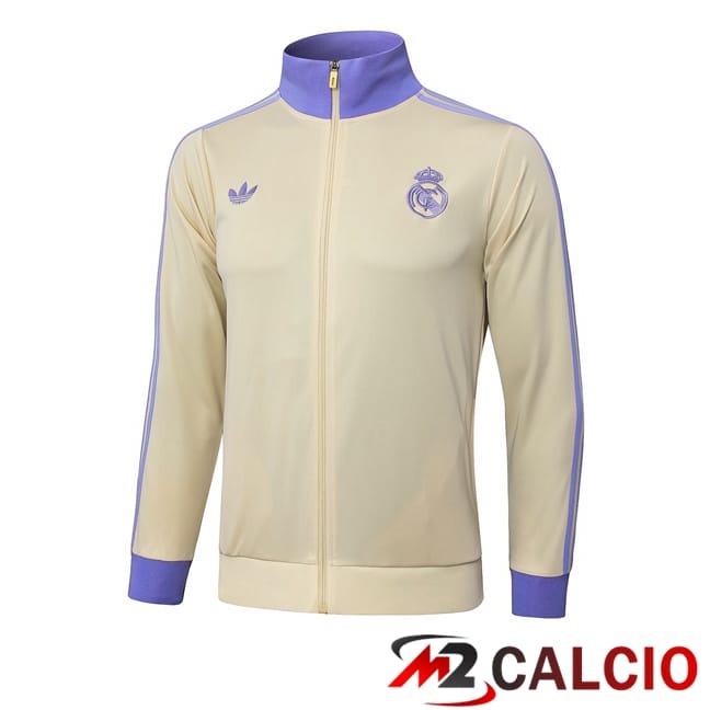Giacca Calcio Real Madrid Giallo 2025/2026