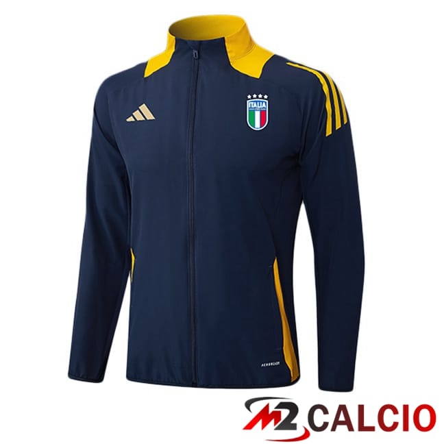 Giacca Calcio Italia Blu Reale 2025/2026