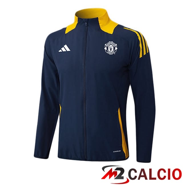 Giacca Calcio Manchester United Blu Reale 2025/2026