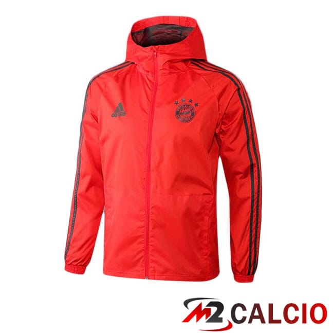 Giacca A Vento Bayern Monaco Rosso 2025/2026