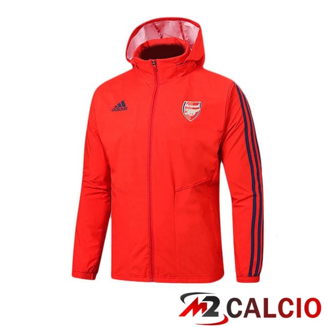 Giacca A Vento Arsenal Rosso 2025/2026