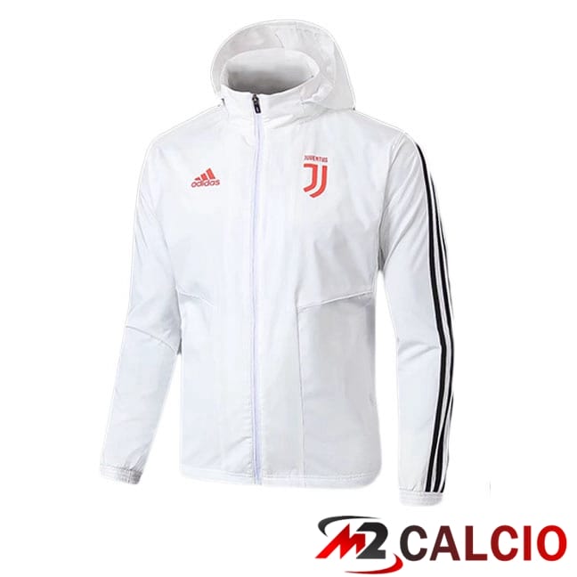 Giacca A Vento Juventus Bianco 2025/2026