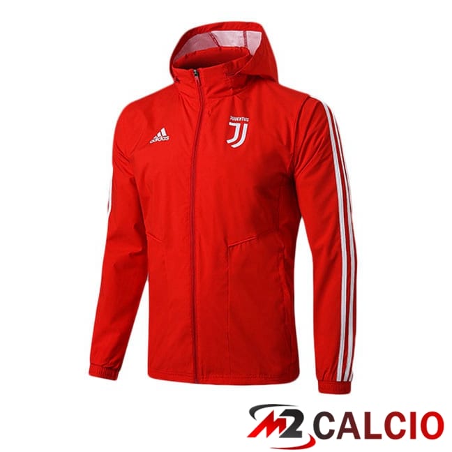 Giacca A Vento Juventus Rosso 2025/2026