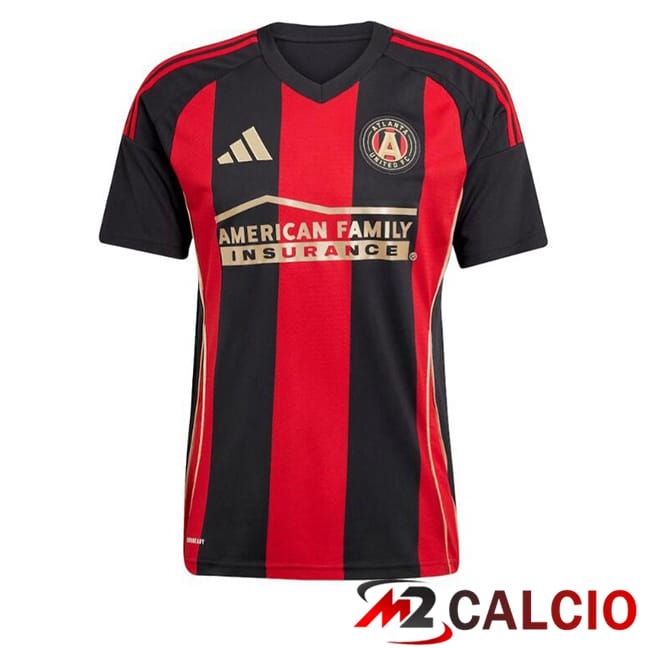 Maglie Calcio Atlanta United Prima Rosso Nero 2025/2026
