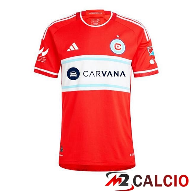 Maglie Calcio Chicago Fire FC Prima Rosso 2025/2026