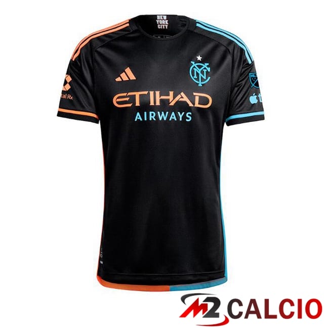 Maglie Calcio New York City Seconda Nero 2025/2026