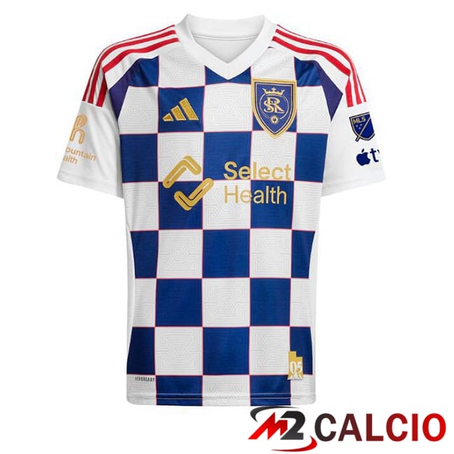 Maglie Calcio Real Salt Lake Seconda Blu Bianco 2025/2026