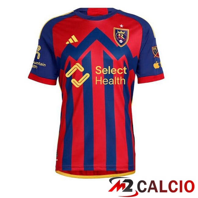 Maglie Calcio Real Salt Lake Prima Rosso Blu 2025/2026
