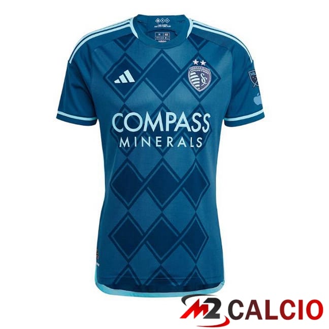 Maglie Calcio Sporting Kansas Seconda Blu 2025/2026