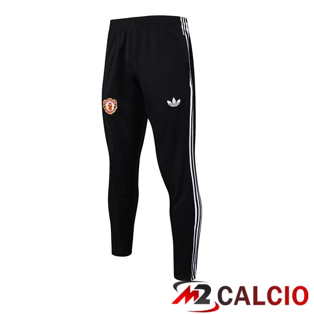 Pantaloni Da Allenamento Manchester United Nero 2025/2026