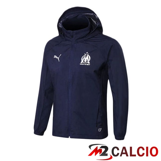 Giacca A Vento Marsiglia OM Blu Reale 2025/2026