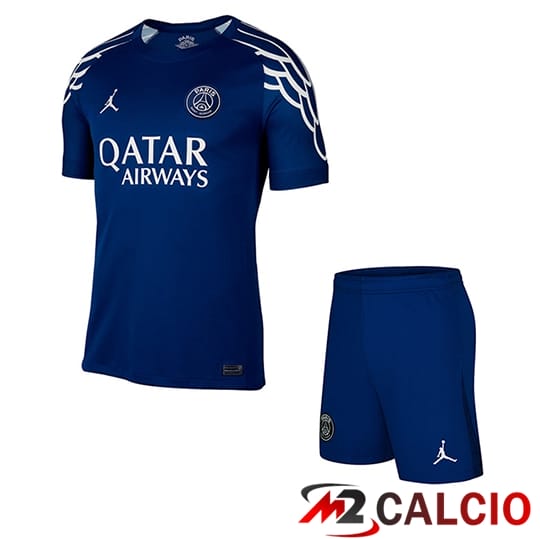 Insieme Maglia PSG Quarto + Pantaloncini 2024/2025