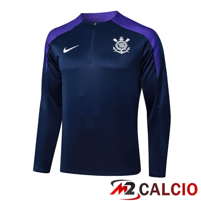 Felpa Allenamento Corinthians Blu Reale 2025/2026
