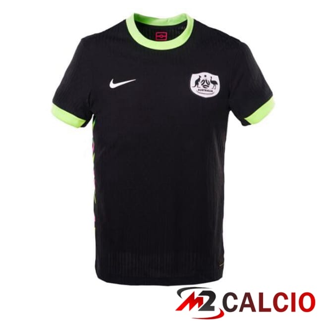 Maglia Foot Equipe de Australia Seconda Nero 2025/2026