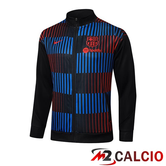 Giacca Calcio FC Barcellona Blu Nero Rosso 2025/2026